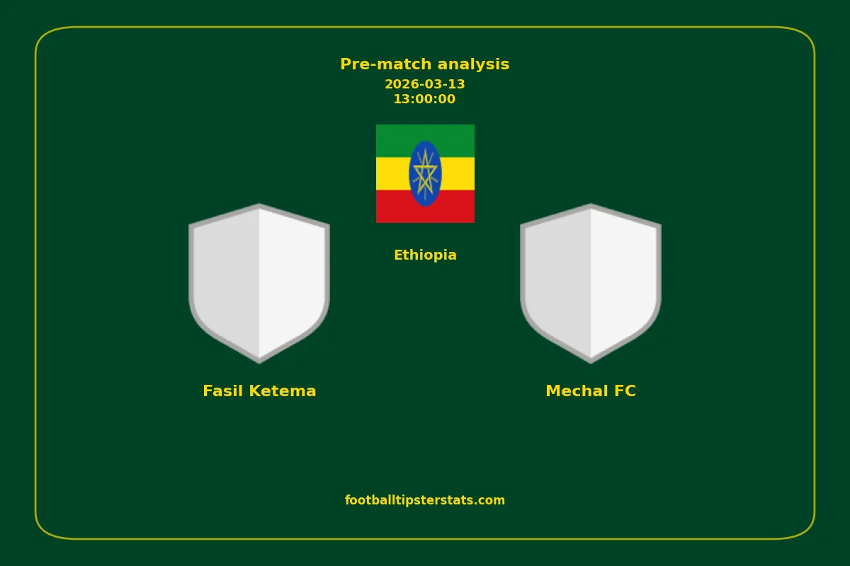 Pre-match analysis: Fasil Ketema vs Mechal FC on 2026-03-13